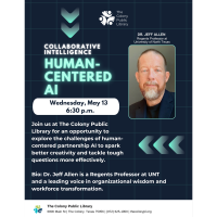 Collaborative Intelligence Human-Centered AI : Hosted by The Colony Public Library