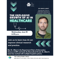 The Explosive Growth of AI in Healthcare: Hosted by The Colony Public Library