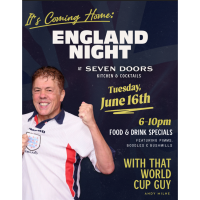 England Night at Seven Doors Kitchen & Cocktails