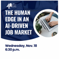 The Human Edge in an AI Driven Job Market: Hosted by The Colony Public Library