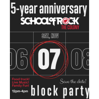School of Rock 5th Anniversary Celebration