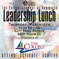 Leadership Lunch- March