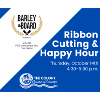 Ribbon Cutting - Barley & Board