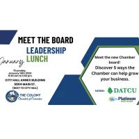 Leadership Lunch January 25