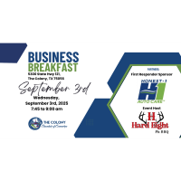 2025 Chamber Business Breakfast @ Hard Eight BBQ The Colony