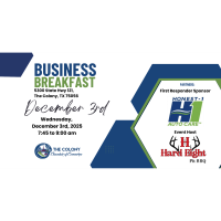 2025 Chamber Business Breakfast @ Hard Eight BBQ The Colony