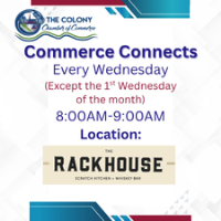2025 Commerce Connects @ The Rackhouse 8:00AM-9:00AM