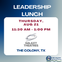 2025 Leadership Lunch @ Galaxy Theatres, Speaker: Lucinda Ruch 11:30AM-1:00PM