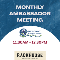 Ambassador Meeting @ The Rackhouse - Become an Ambassador! 11:30AM - 12:30 PM