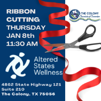 Ribbon Cutting Celebration for Altered States Wellness @ 11:30AM
