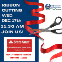 Ribbon Cutting Celebration for State Farm @ 11:30AM