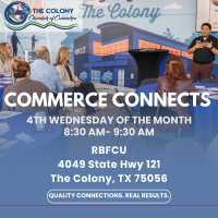2026 Commerce Connects @ RBFCU 8:30AM-9:30AM