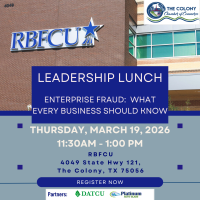 2026 Leadership Lunch @ RBFCU, Enterprise Fraud in 2026