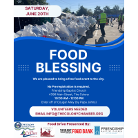 Saturday Food Blessing @ Friendship Baptist Church