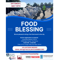 Saturday Food Blessing @ Friendship Baptist Church