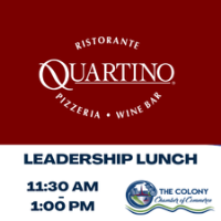 2026 Leadership Lunch @ Quartino Ristorante, Speaker: TBD