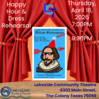 Happy Hour @ Lakeside Community Theatre