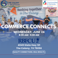 2026 Commerce Connects @ RBFCU 8:30AM-9:30AM