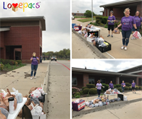 COVID School closure weekend food bag distribution at schools & meal sites