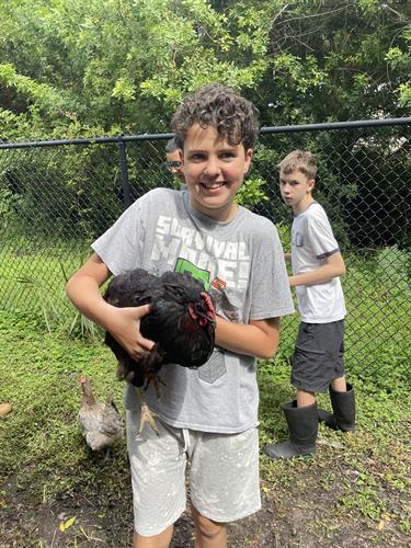 Life skills in action through Inspired Farming.