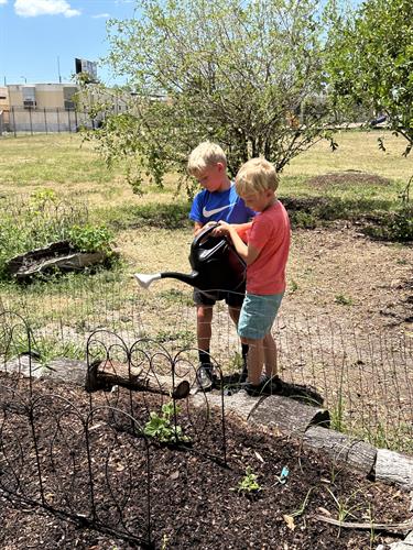 Hands-on learning at Inspired Farming; responsibility grows with every seed planted. Hands-on learning at Inspired Farming; responsibility grows with every seed planted.