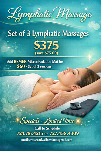 Set of 3 Lymphatic Massages