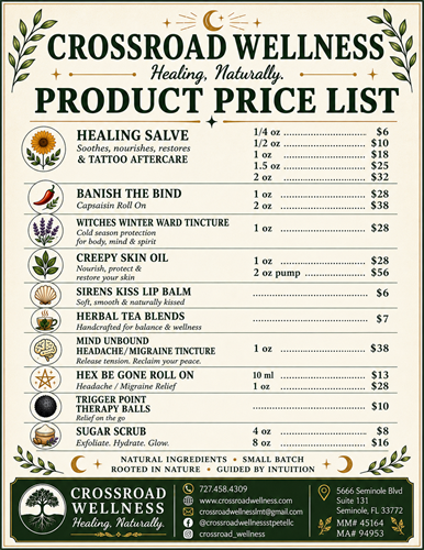 Wholistic Healing Products for Sale