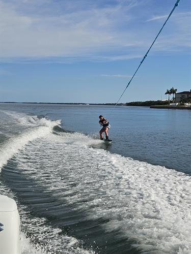 Wakeboarding fun