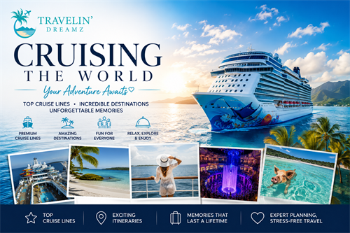 Cruise vacations designed around unforgettable destinations, exciting itineraries, and memories that last a lifetime. ????