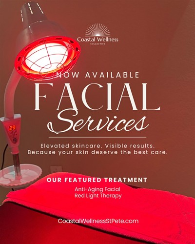 Add Red Light Therapy to your Anti-Aging Facial treatment