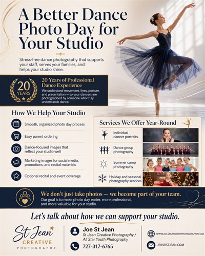 Dance Studios, Cheer, Gymnastics
