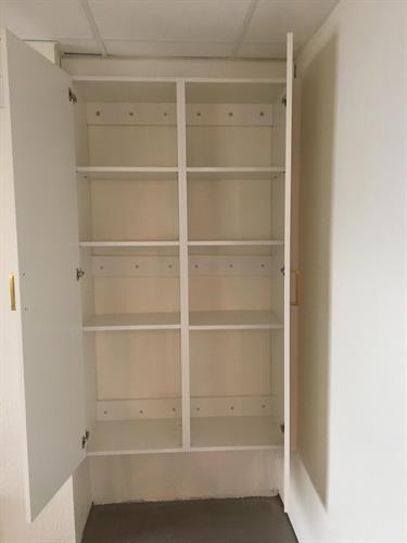 The perfect hall closet stolrage The perfect hall closet stolrage