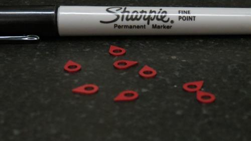 Small red Anodized pointers