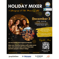 Silicon Valley Holiday Mixer & Extravaganza at Triton Museum of Art