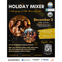 Silicon Valley Holiday Mixer & Extravaganza at Triton Museum of Art