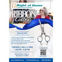 Ribbon Cutting- Right At Home