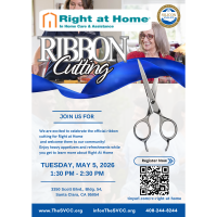 Ribbon Cutting- Right At Home