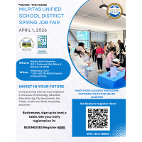Milpitas Unified School District Spring Job Fair
