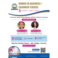10.21.2026 Women in Business + Chamber Cheers: Connect • Care • Thrive