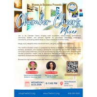 SVCCI Women in Business + Chamber Cheers: Connect • Care • Thrive | Networking & Wellness Mixer