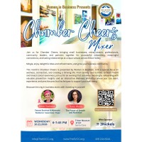 Chamber Cheers + SVCCI Women in Business: Connect • Care • Thrive | Networking & Wellness Mixer