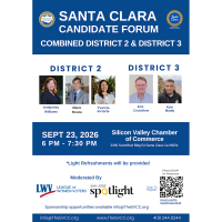 Santa Clara City Council Candidate Forum: D2 & D3