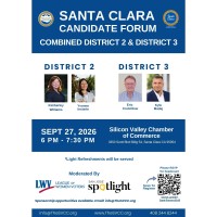 Santa Clara City Council Candidate Forum: D2 & D3