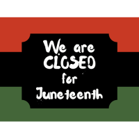 SVC CHAMBER CLOSED for 2022 Juneteenth