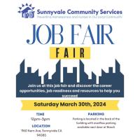 Sunnyvale Community Services Job Fair