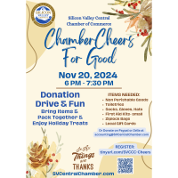 'Give Thanks' Chamber Cheers Donation Drive + Mixer