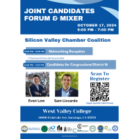 (Event Canceled) Joint SV Coalition of Chambers Candidate Forum 2024