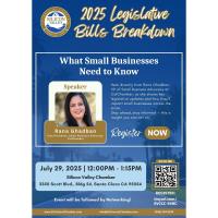 07.29.2025 Legislative Bills Breakdown