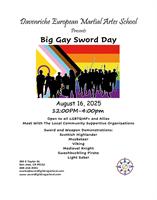 News Release: Big Gay Sword Day