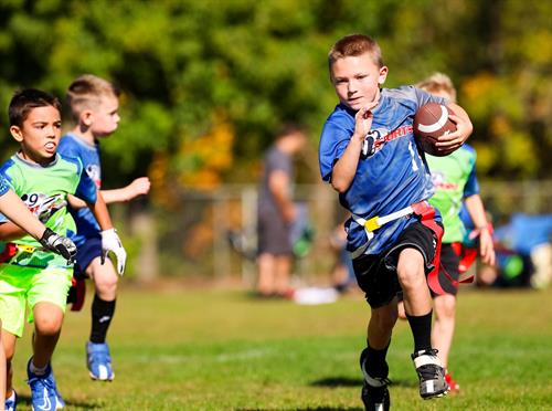 Youth Flag-Football, Coed, Ages 4-12